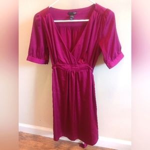 H&M Satin Mauve Cocktail Dress